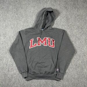 Champion Loyola Marymount University LMU Dark Gray Hoodie Sweatshirt Men's Small